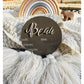 Birth Announcement Disc Acrylic
