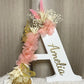Large Floral Initial