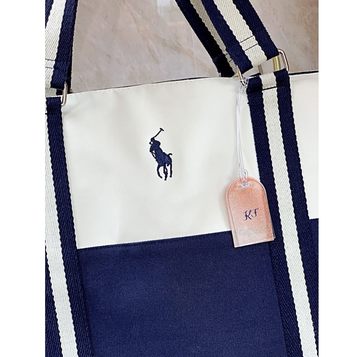 Initial Travel Luggage Tag