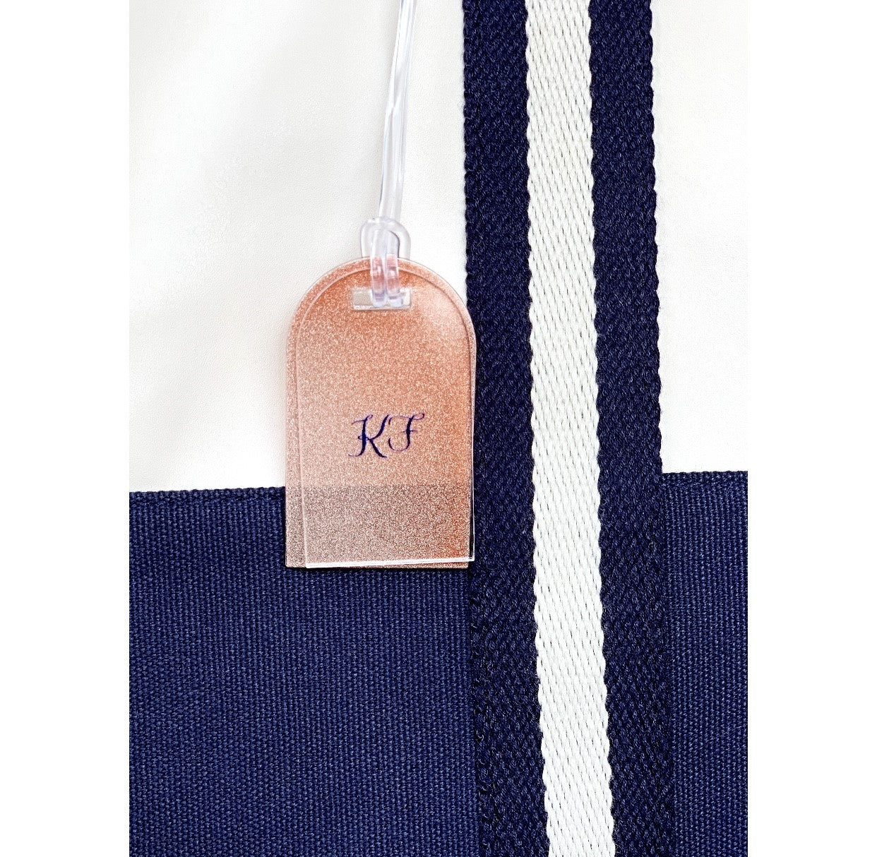 Initial Travel Luggage Tag
