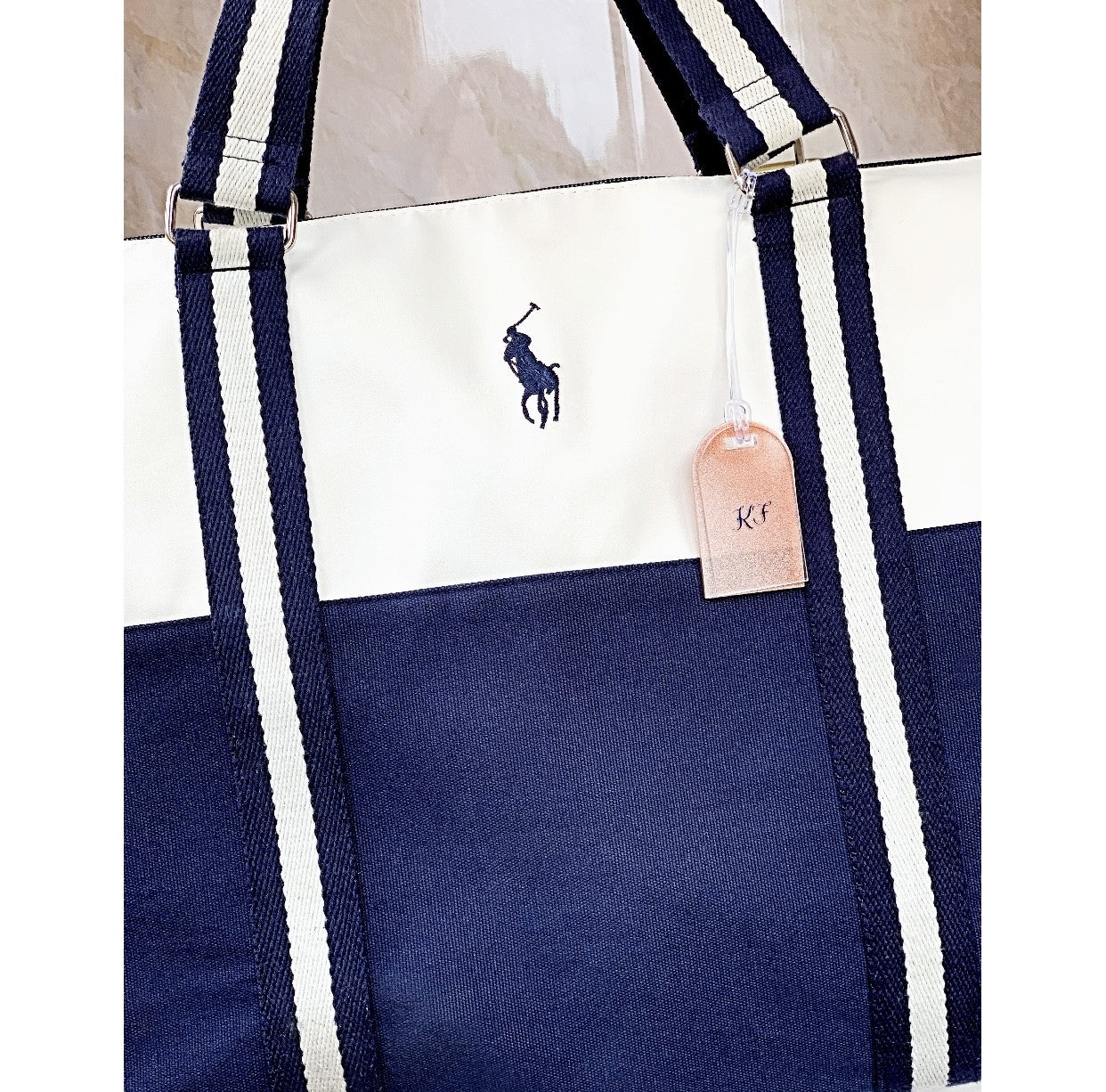 Initial Travel Luggage Tag